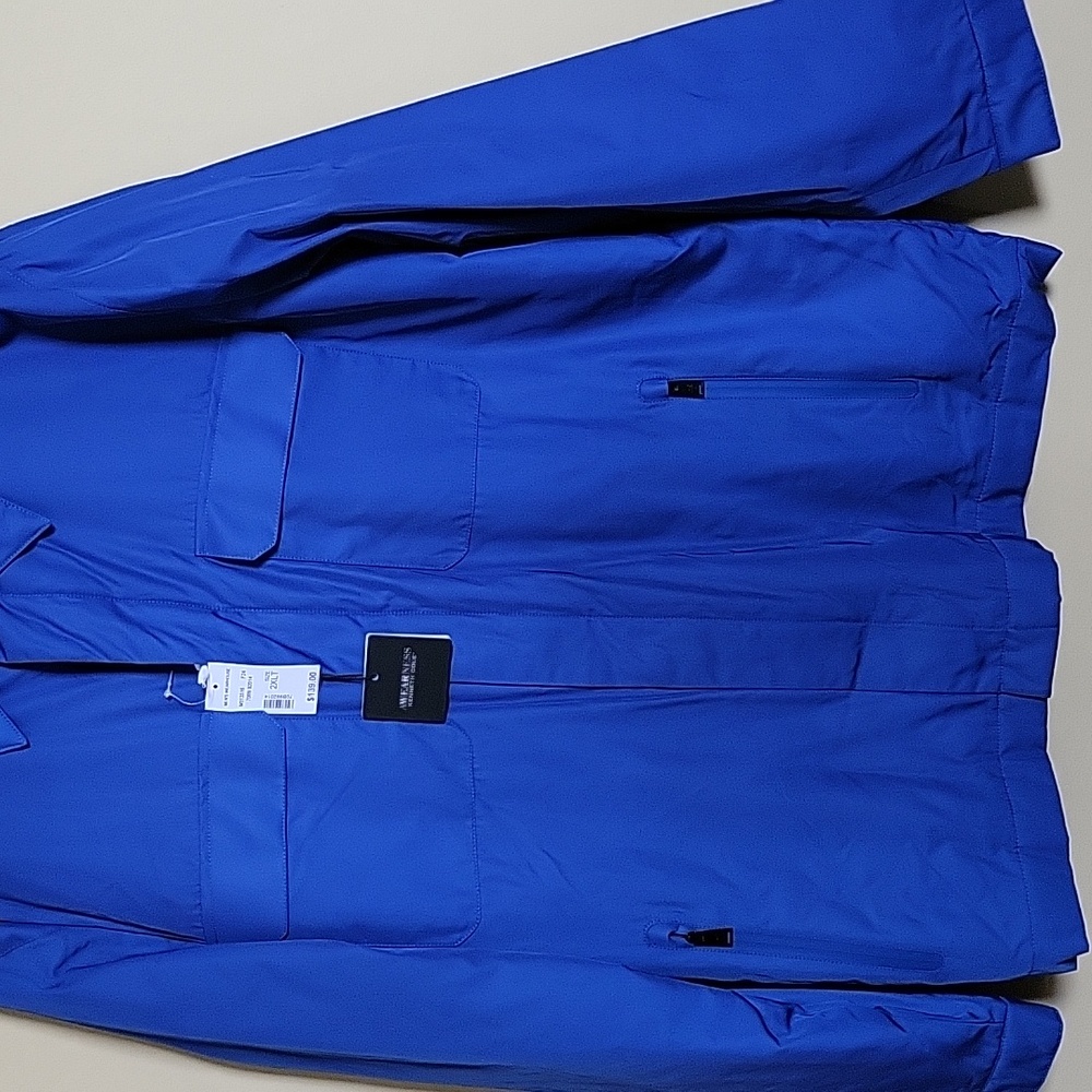 NEW Kenneth Cole Modern Fit Performance Tech Jacket Small - Picture 4 of 15